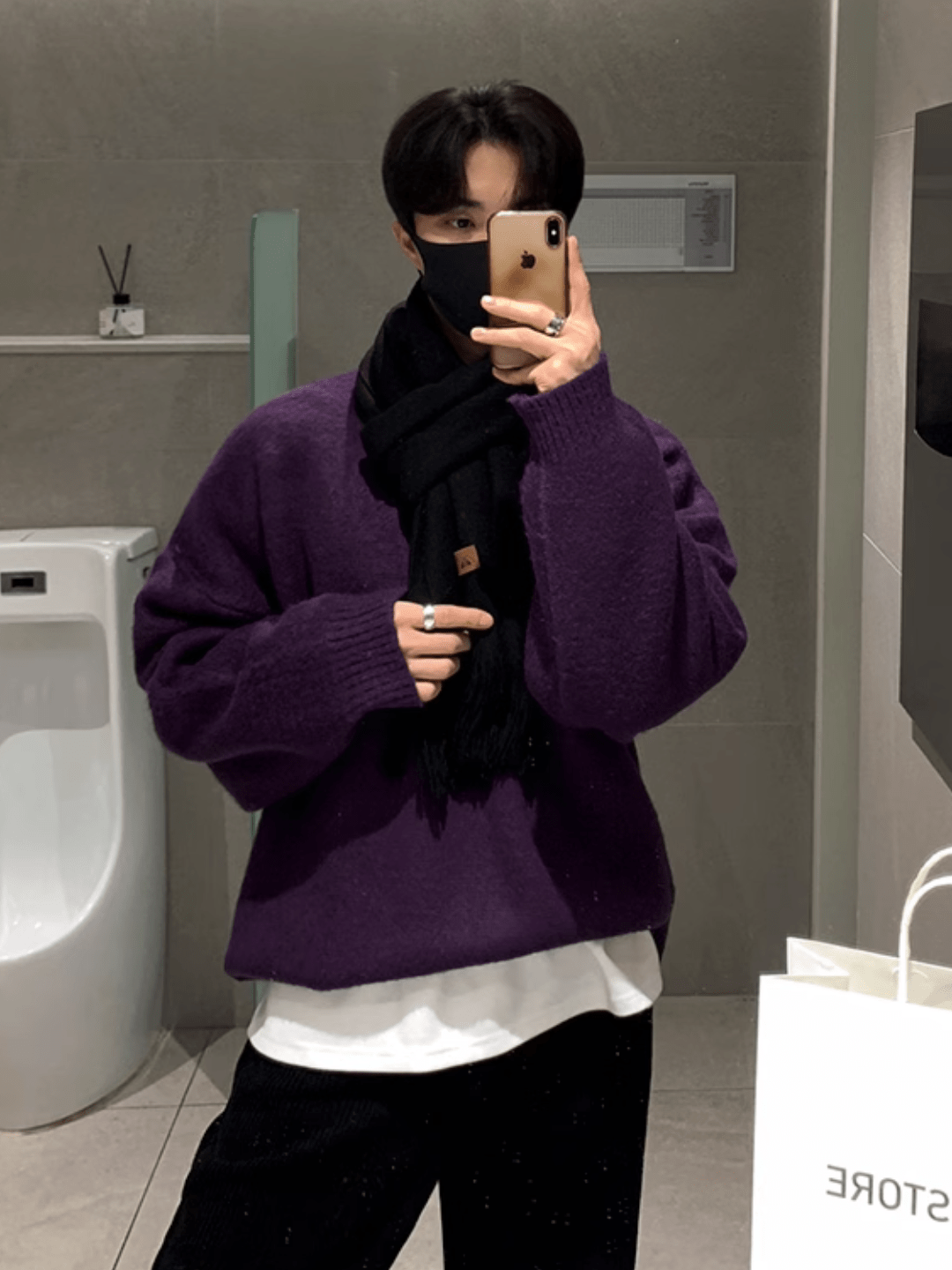 Threebooy [MRCYC] Korean mohair knit na714