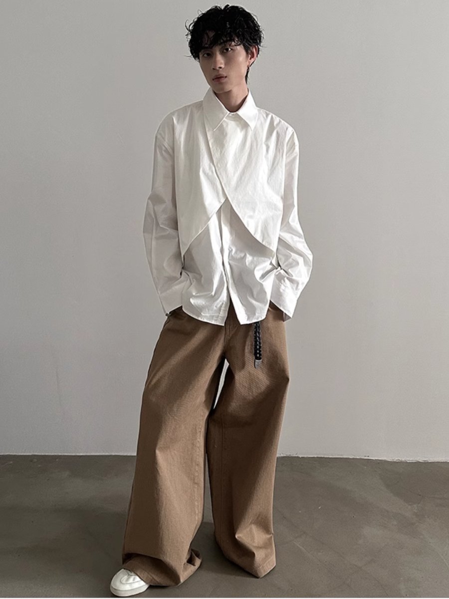 Threebooy [GENESISBOY] Long Sleeve Shirt na1335