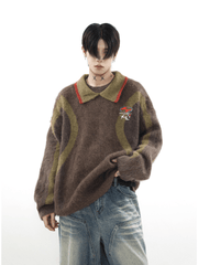 Threebooy [MRNEARLY] niche design sweater na976