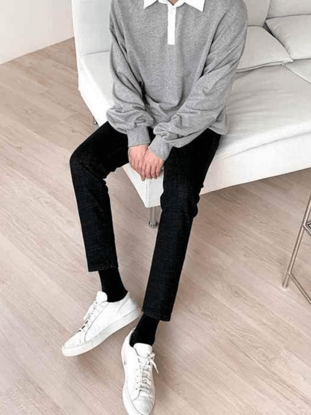 Threebooy [MRCYC] Monotone Polo Shirt na66