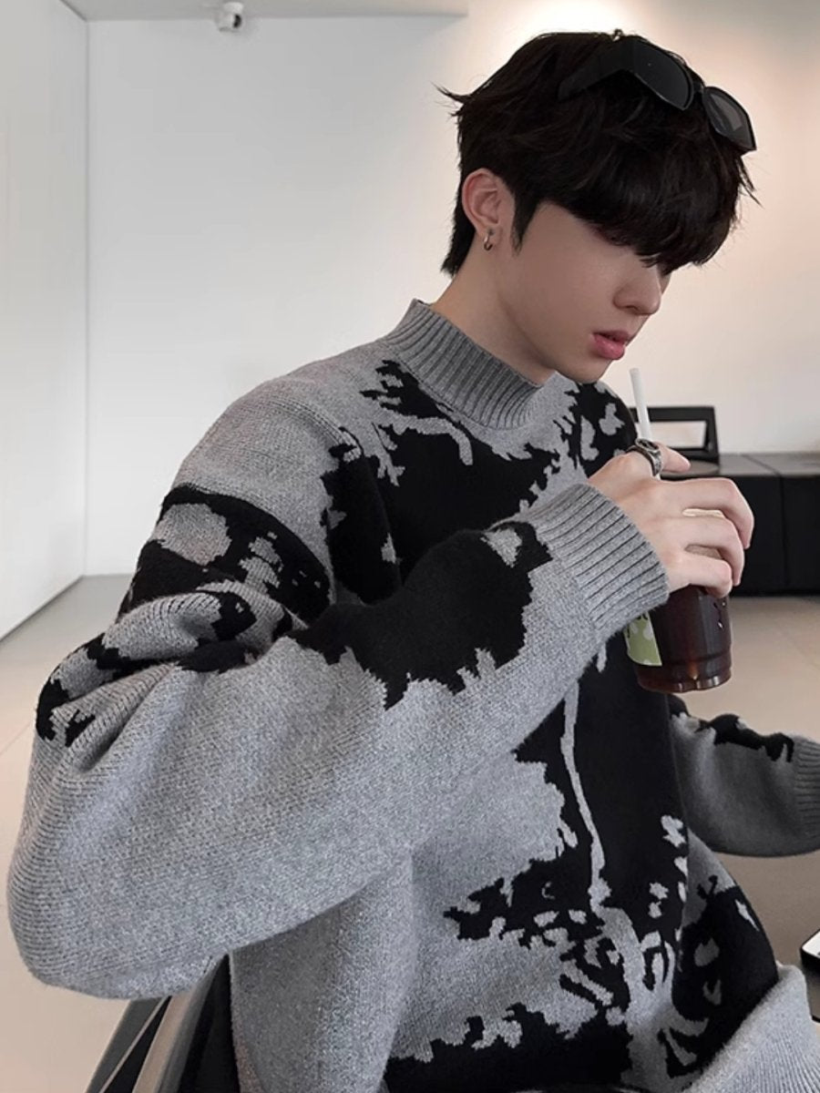Threebooy [JH HOMME] Korean version of knit na1487