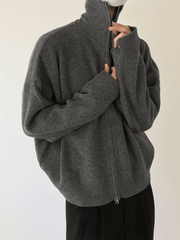 Threebooy [COLN] The zipper sweater NA322