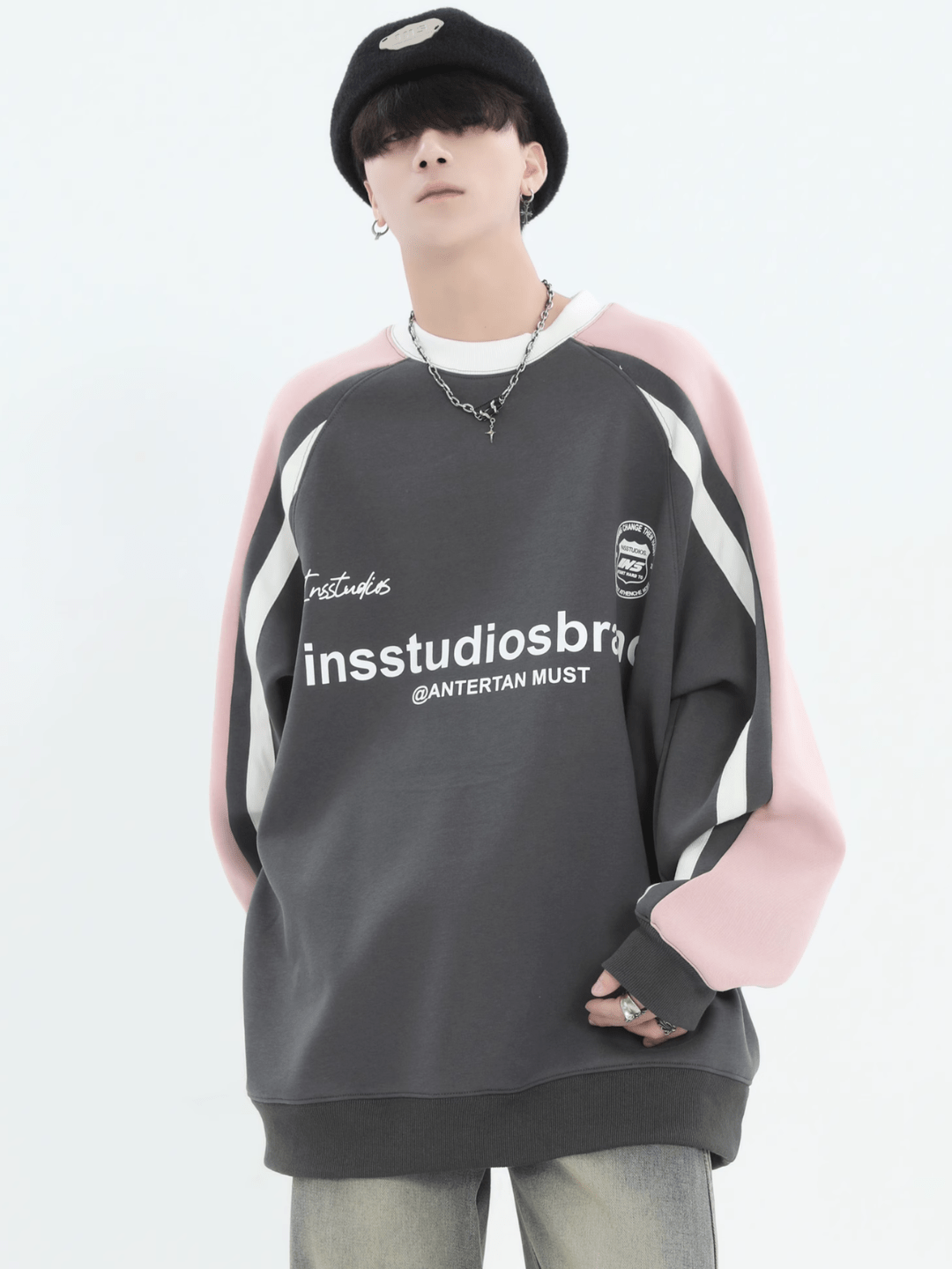 Threebooy [INSstudios] Pullover Sweatshirt na734