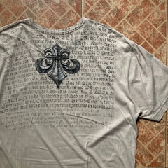 Threebooy 2000s Affliction Logo T Shirt Men Soft Cotton Short Sleeve Comfort Fit Casual Street Style Old Lndian Tribe Durable Couples Wear