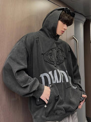 Threebooy [JH HOMME] washed hooded na1562