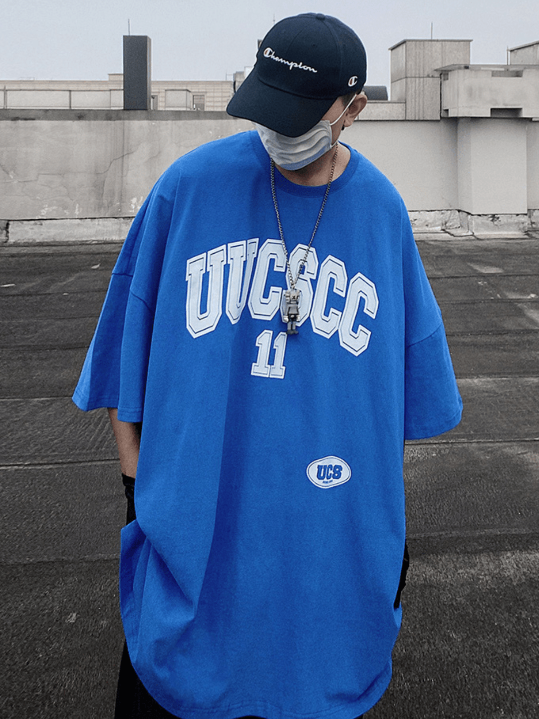 Threebooy [UUCSCC] hip-hop short-sleeve T-shirt na1326