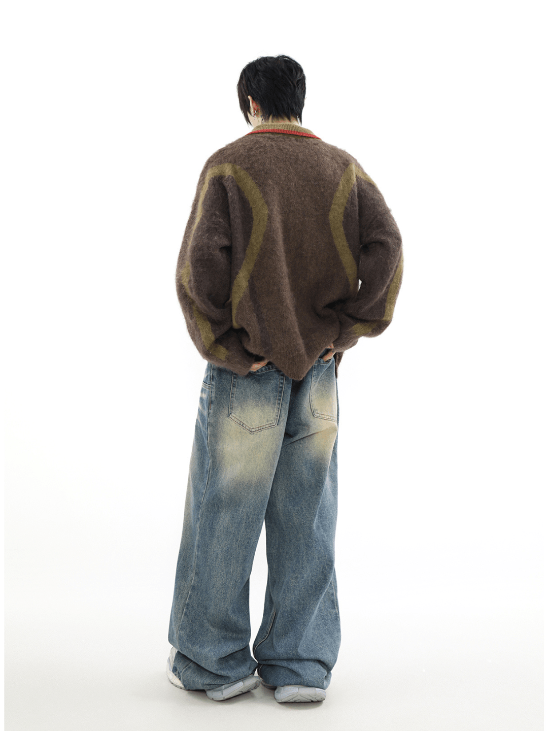 Threebooy [MRNEARLY] niche design sweater na976