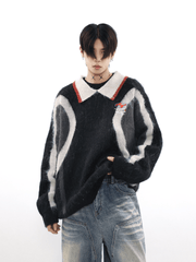 Threebooy [MRNEARLY] niche design sweater na976
