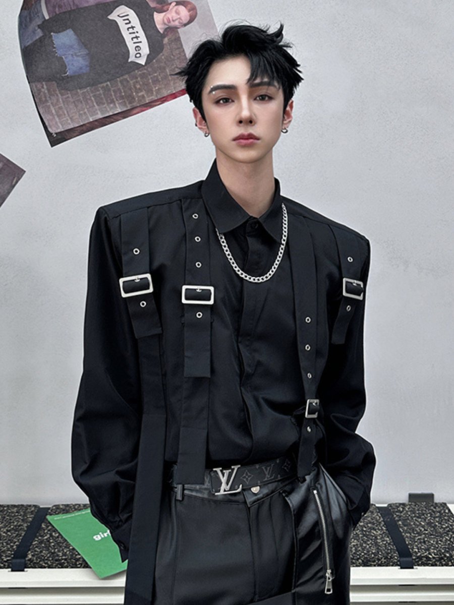 Threebooy Korean version of shirt na1358