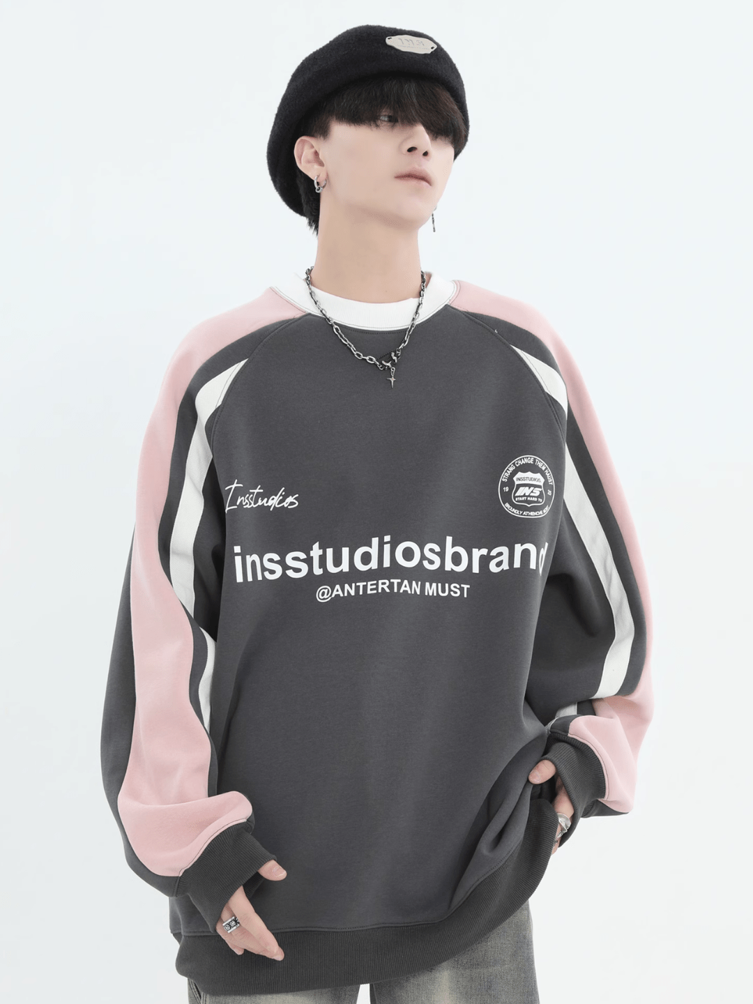 Threebooy [INSstudios] Pullover Sweatshirt na734