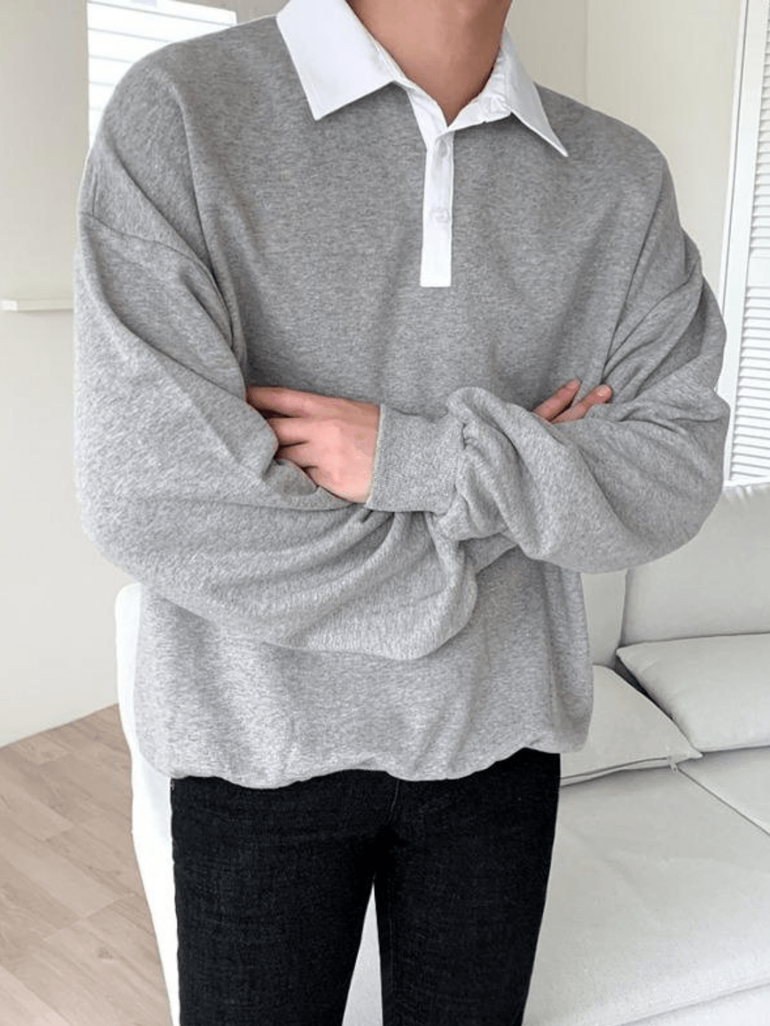 Threebooy [MRCYC] Monotone Polo Shirt na66