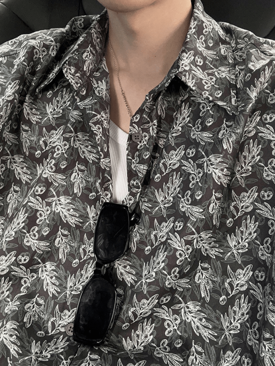 Threebooy [JH HOMME] loose short-sleeved shirt na1316