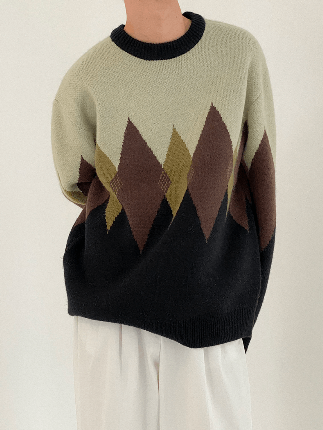 Threebooy [DAZIONSED] Trend Wool Knit NA537