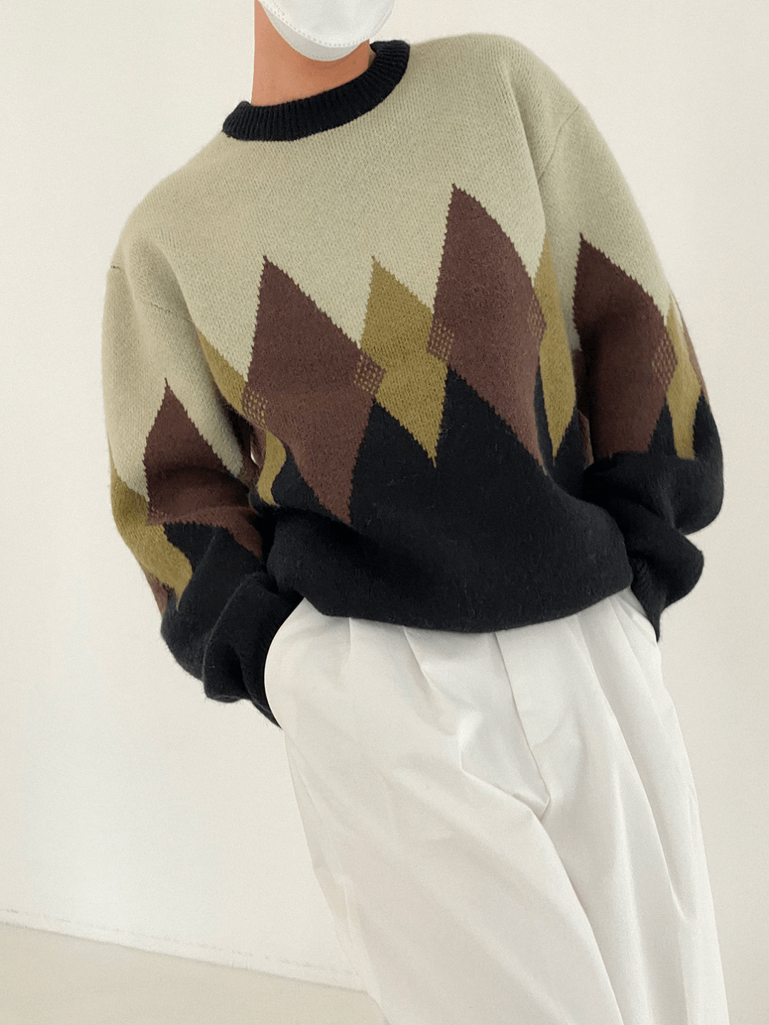 Threebooy [DAZIONSED] Trend Wool Knit NA537