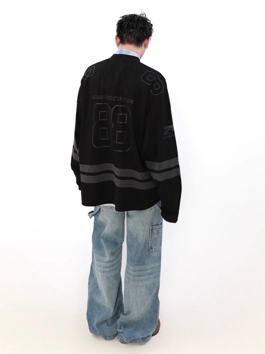 Threebooy [MRNEARLY] long-sleeved sweater na1505