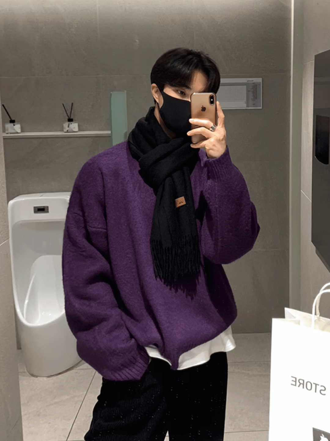 Threebooy [MRCYC] Korean mohair knit na714