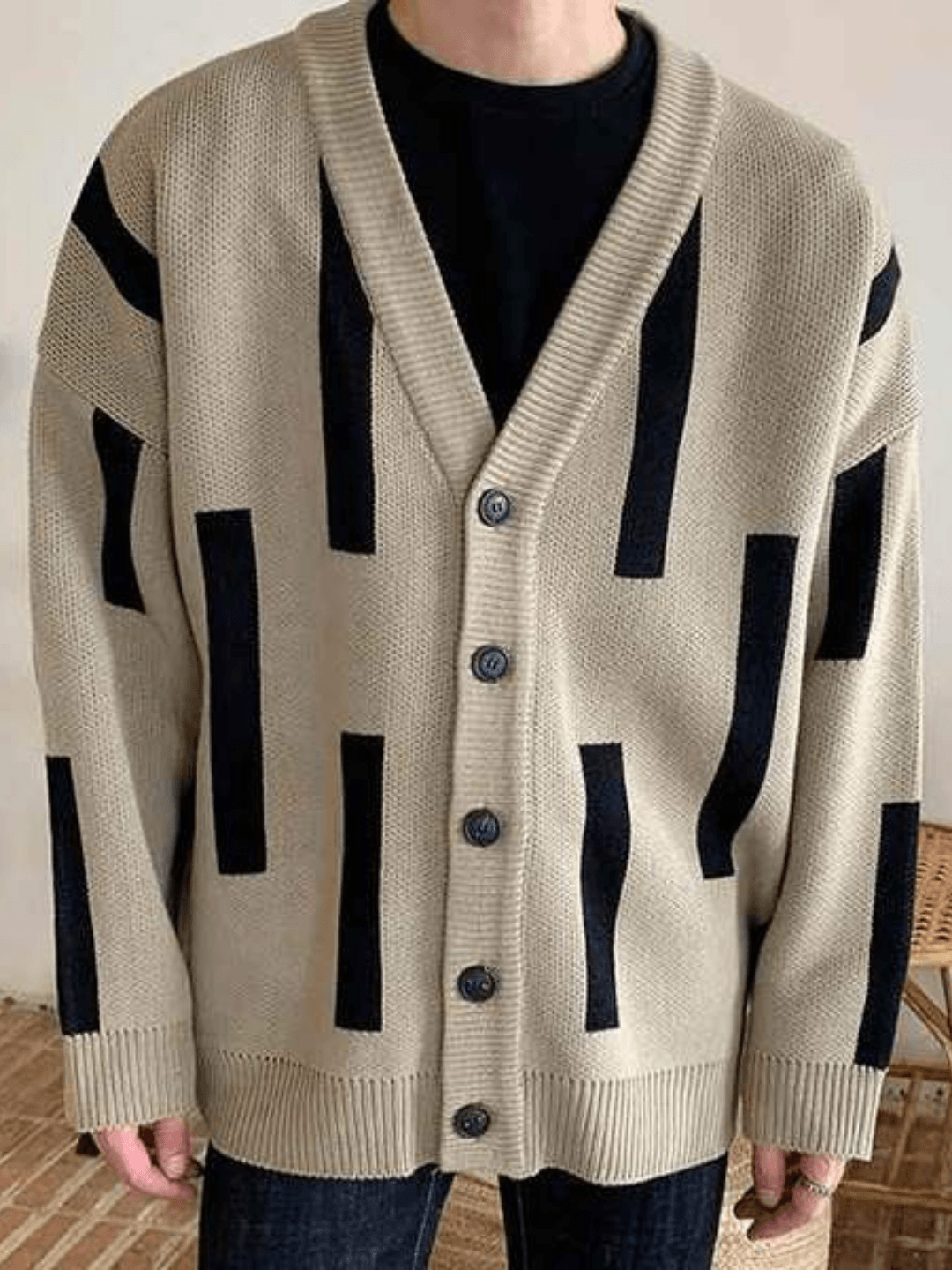 Threebooy Korean line design cardigan na55