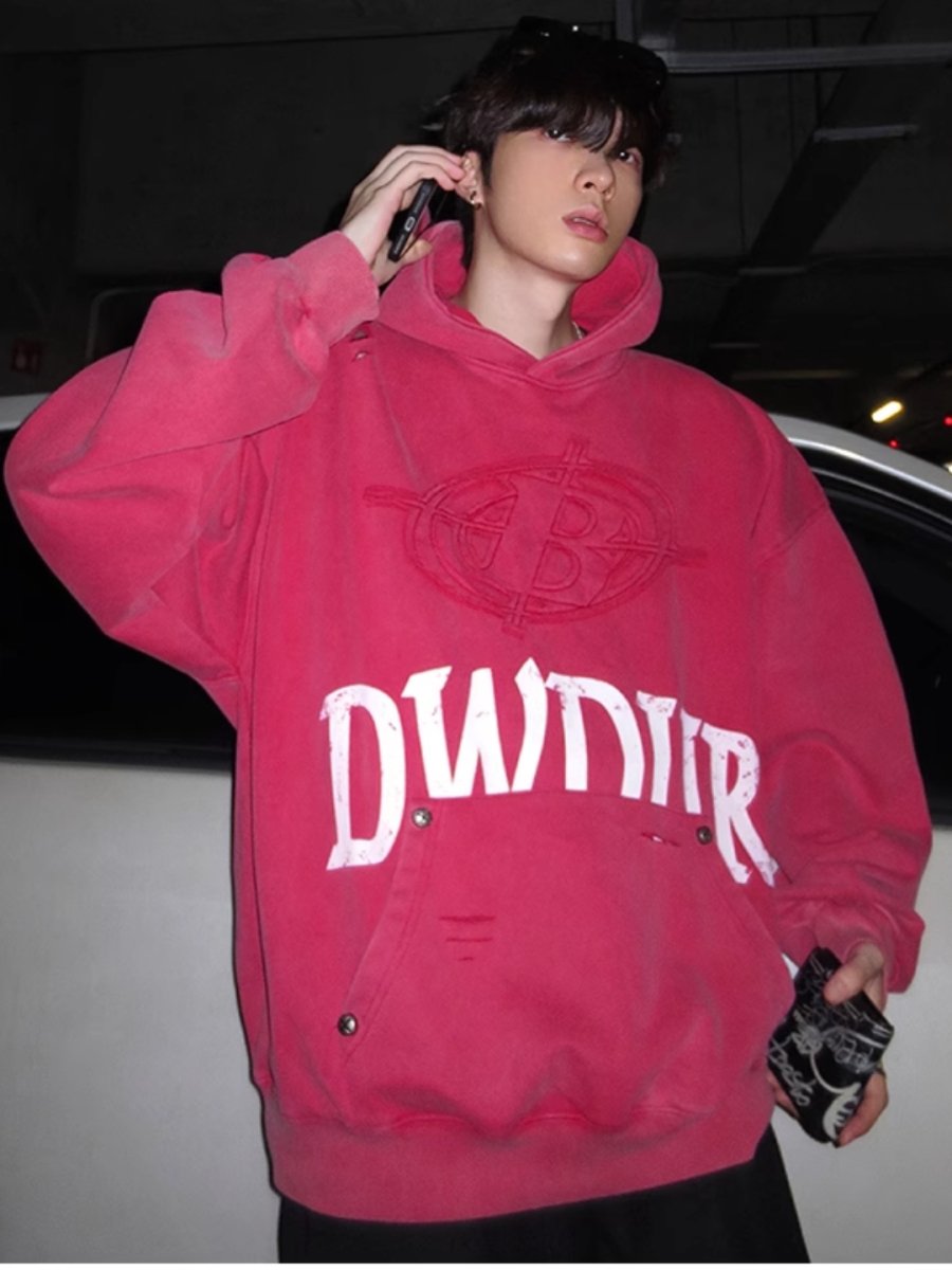 Threebooy [JH HOMME] washed hooded na1562