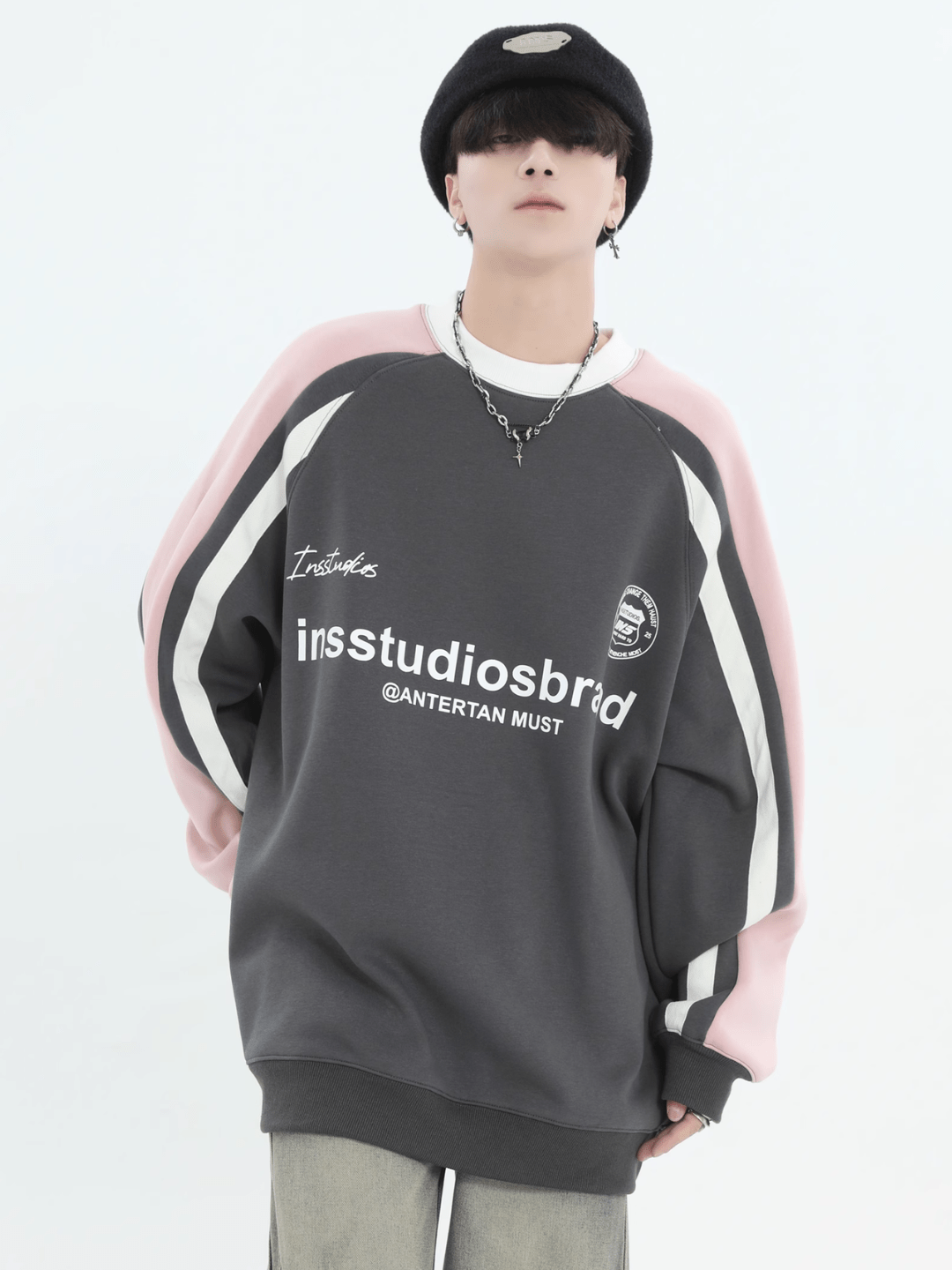 Threebooy [INSstudios] Pullover Sweatshirt na734