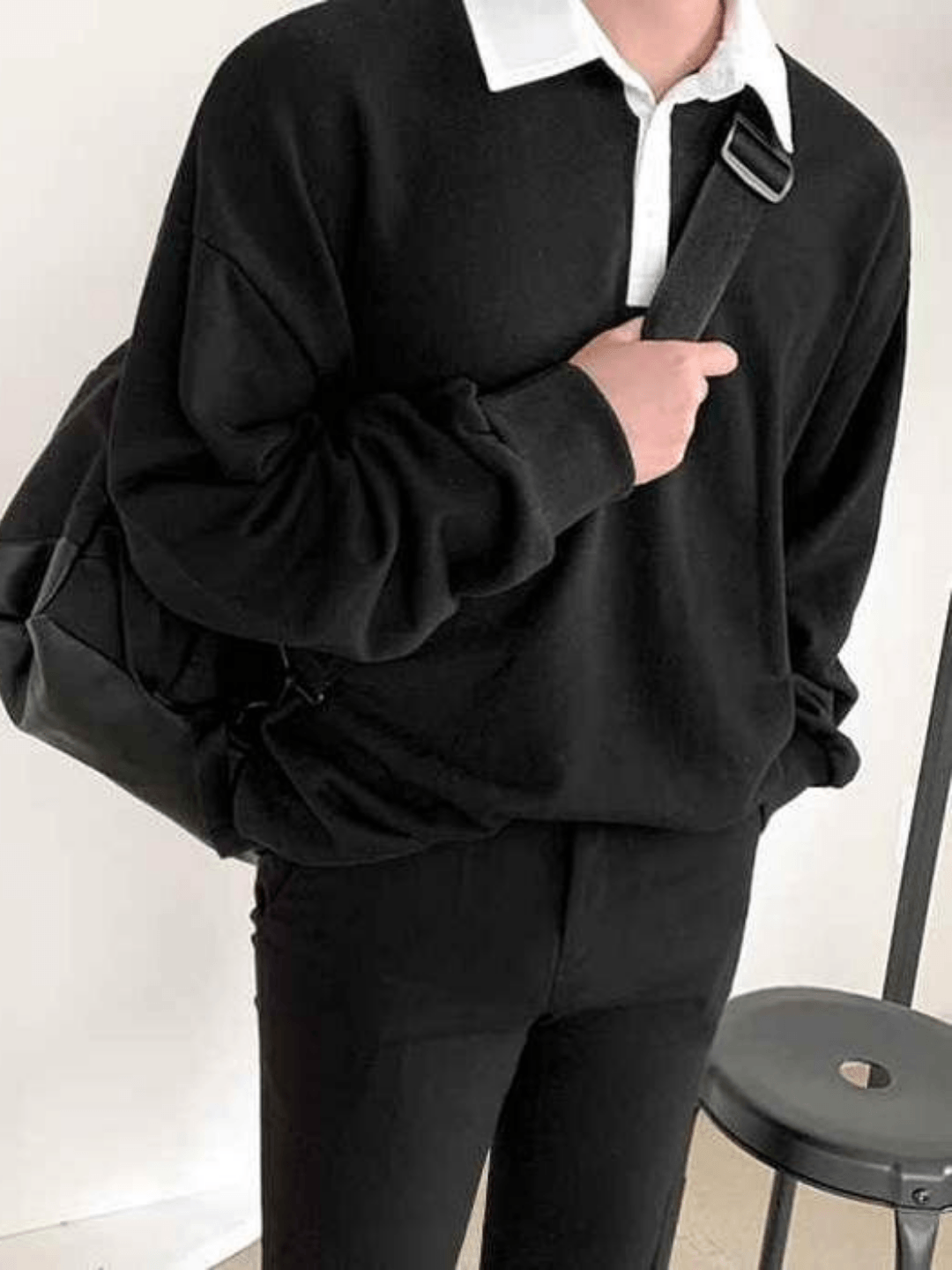 Threebooy [MRCYC] Monotone Polo Shirt na66