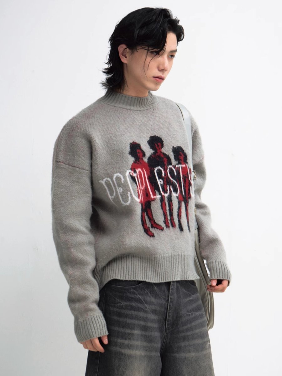 Threebooy [PEOPLESTYLE]casual knitwear na1659
