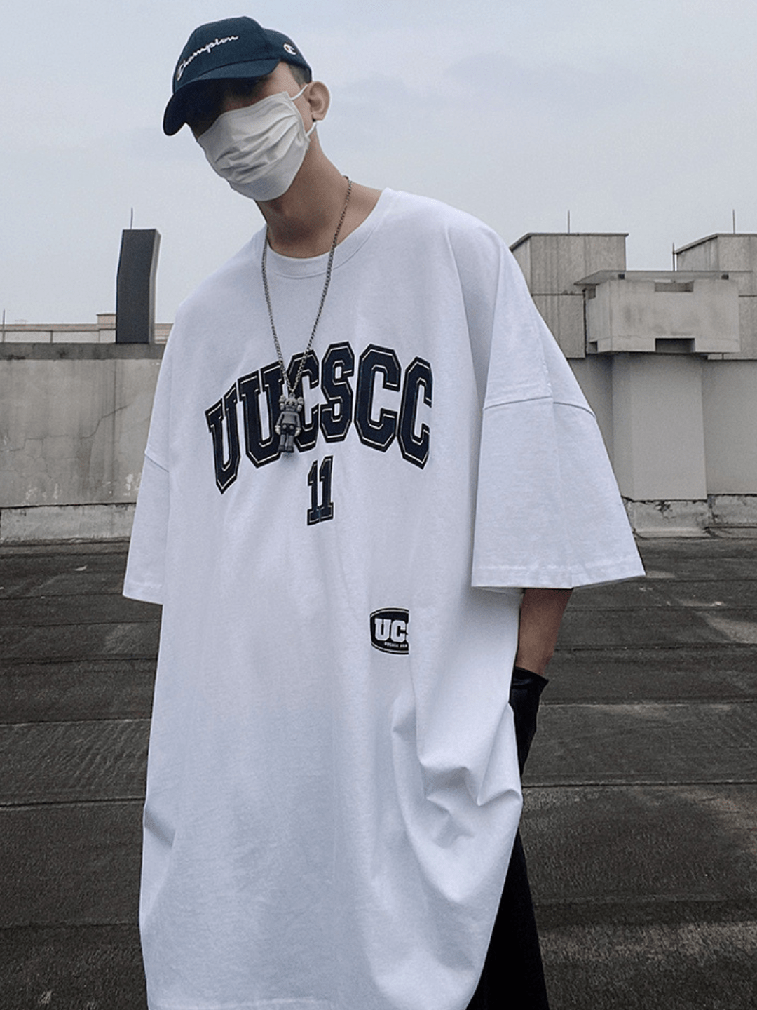 Threebooy [UUCSCC] hip-hop short-sleeve T-shirt na1326