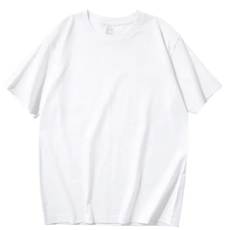 Threebooy 2000s Kawaii Oversized Pattern Y2K New Retro Pure Cotton Print Plus Size Round Neck Loose T shirt Women Street Couple Clothing