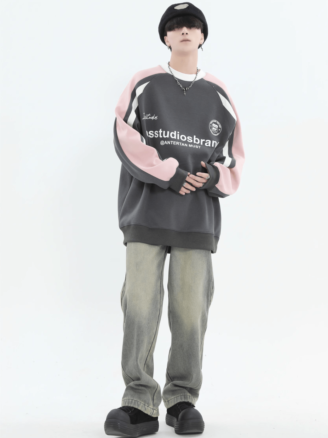 Threebooy [INSstudios] Pullover Sweatshirt na734