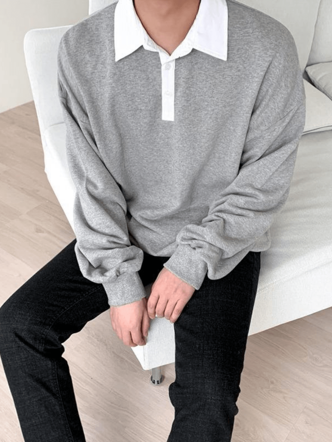 Threebooy [MRCYC] Monotone Polo Shirt na66