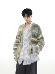 Threebooy [MRNEARLY] mink hair cardigan na973