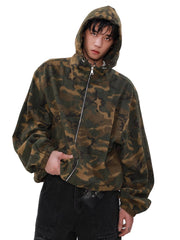 Threebooy [MRNEARLY] loose zipper hooded jacket na1503