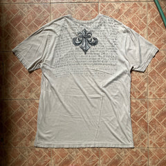 Threebooy 2000s Affliction Logo T Shirt Men Soft Cotton Short Sleeve Comfort Fit Casual Street Style Old Lndian Tribe Durable Couples Wear