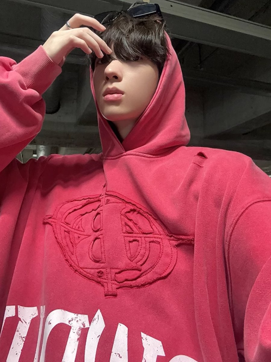 Threebooy [JH HOMME] washed hooded na1562