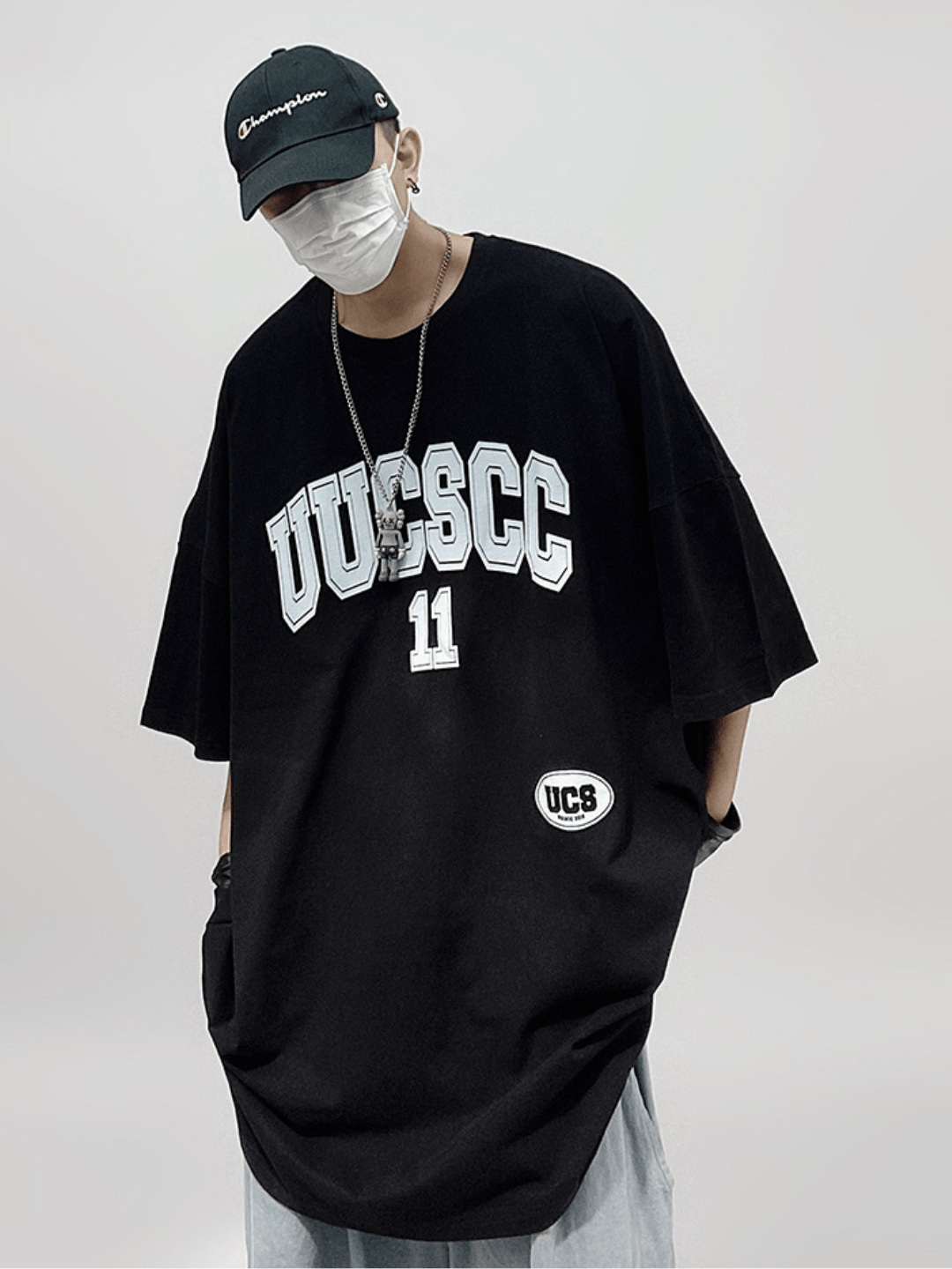 Threebooy [UUCSCC] hip-hop short-sleeve T-shirt na1326