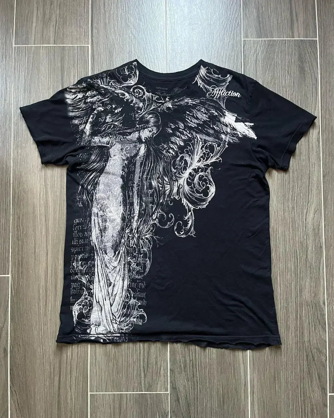 Threebooy 2000s Kawaii Oversized Pattern Y2K New Retro Pure Cotton Print Plus Size Round Neck Loose T shirt Women Street Couple Clothing