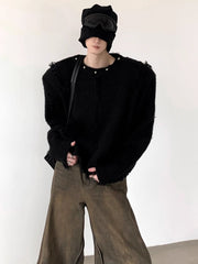 Threebooy [AutumnWind] lazy knit na1599