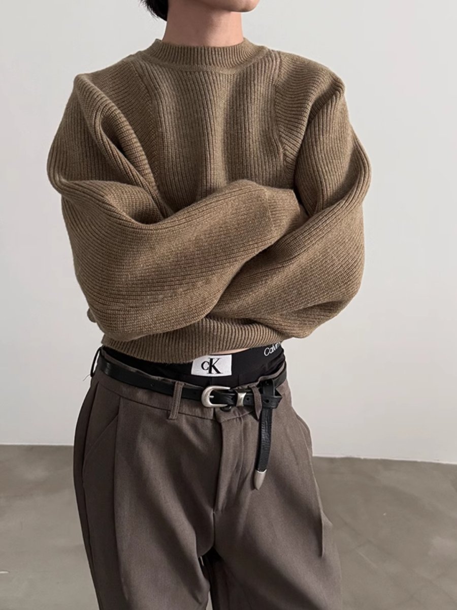 Threebooy [GENESISBOY] pullover knit na1536