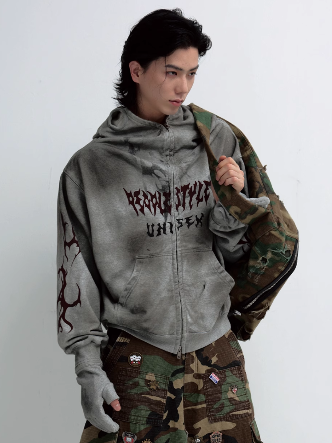 Threebooy [PEOPLESTYLE] Loose Jacket na1652