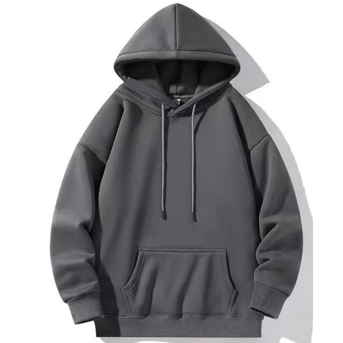 Threebooy 270g Heavyweight Fit Hooded Sweatshirt Comfortable Casual Wear for Men And Women Autumn And Winter Daily Outdoor Travel Top