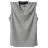 Threebooy Tank Tops Men Men's Sweat Big Yards Men Vest Vest Summer Comfortable Cool Super Large Sleeveless Cotton Undershirt Plus Size 6XL