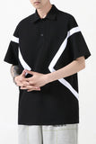 Threebooy Summer Men's Lapel Collar Short Sleeve Polo T-shirt Printing Fashion Trend Tshirts High-quality Streetwear T Shirts Size M-5XL