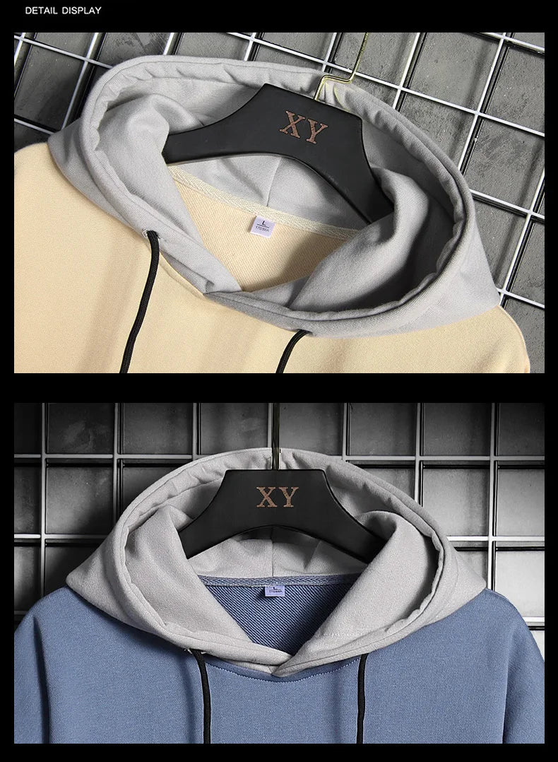 Threebooy Men Hoodies Harajuku Hip Hop Sweatshirt Casual Oversized Hoodie Men Hooded Pullover Tops 2021 Mens Sportswear Hoodies Clothing