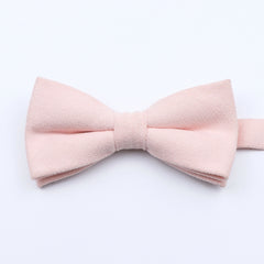 Threebooy Classic Colorful Parent-Child Bowties Super Soft Velvet Corduroy Wedding Men Kid Bow Tie Romantic Blue Pink Red Butterfly Cravat