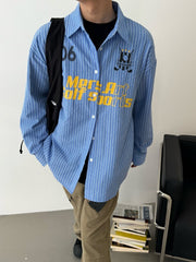 Threebooy [19studio] striped shirt na1417