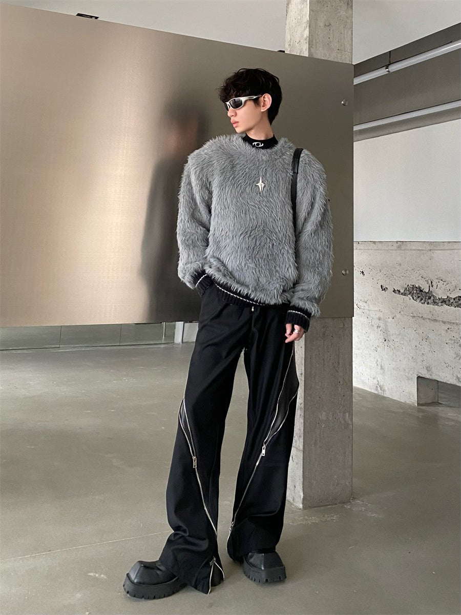 Threebooy [MARTHNAUT] Imitation loose sweater NA567