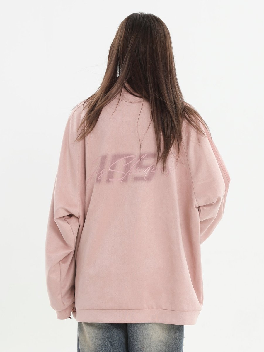 Threebooy [INSstudios] Striped Casual Zipper Jacket na1461