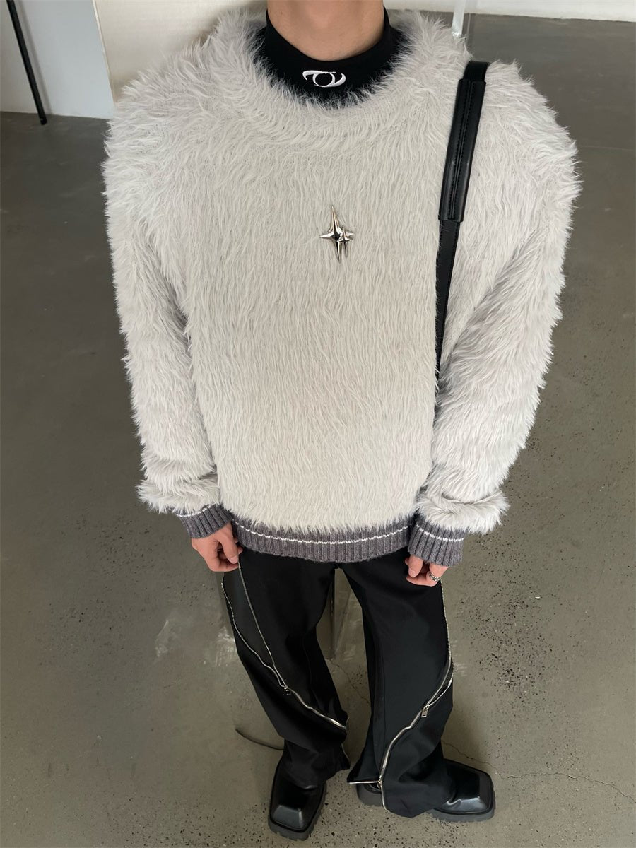 Threebooy [MARTHNAUT] Imitation loose sweater NA567