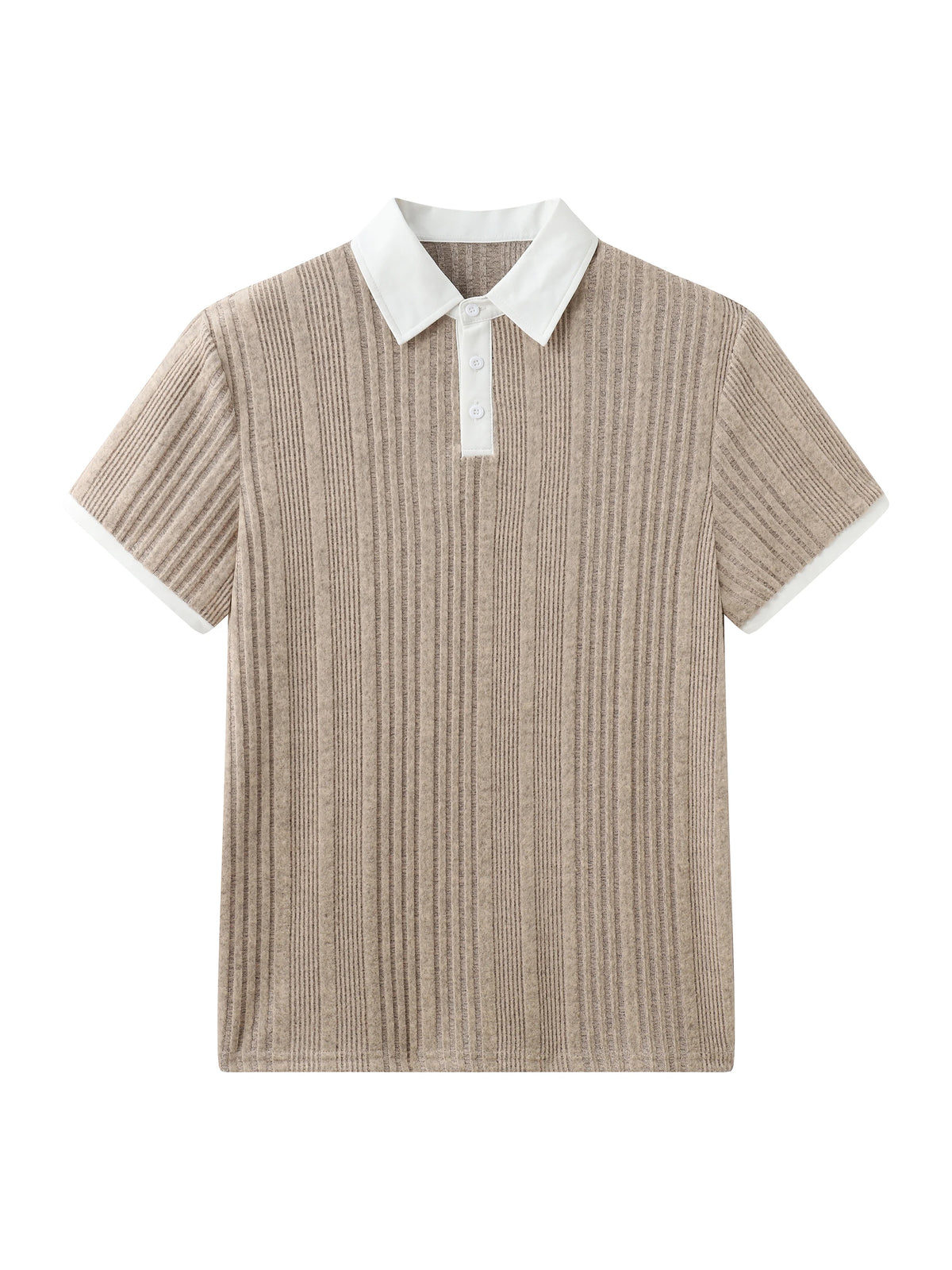 Threebooy  Men's Summer Casual Fashion Polo Shirt is Versatile and Suitable for Any Occasion with Lightweight and Breathable Fabric