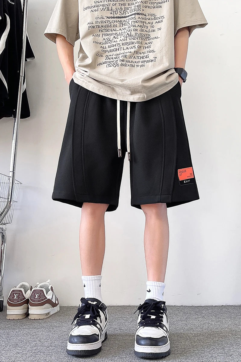 Threebooy Man Summer Shorts Mens Clothes Streetwear Jorts Baggy Pants Gym Men's Clothing