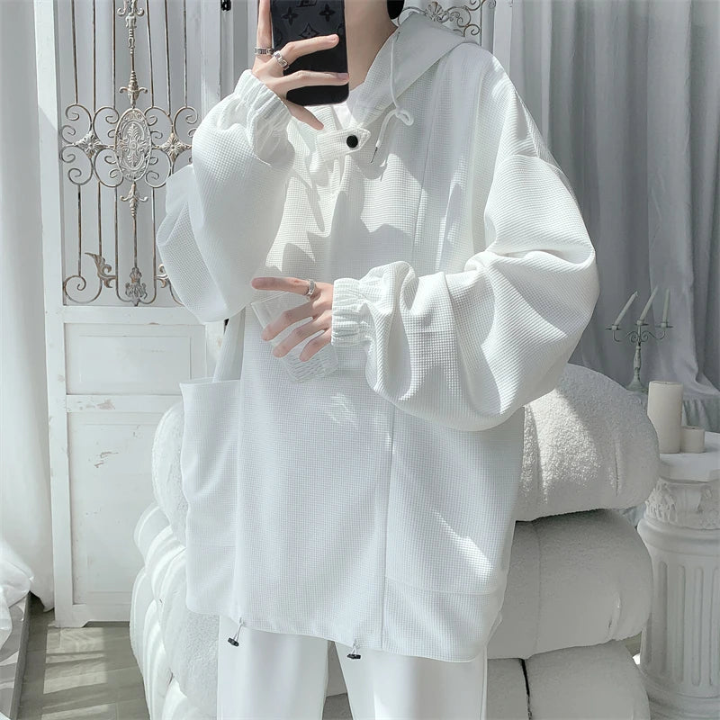 Threebooy Sweatshirt Male Oversize Men's Spring Clothes Mens Designer Clothes Sweatshirts Man Original Brands Hoodie Clothing